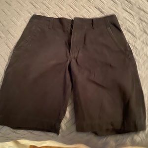 Black old navy shorts size 29.